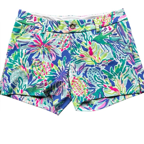 EUC LILLY PULITZER CALLAHAN SHORTS - Picture 1 of 6